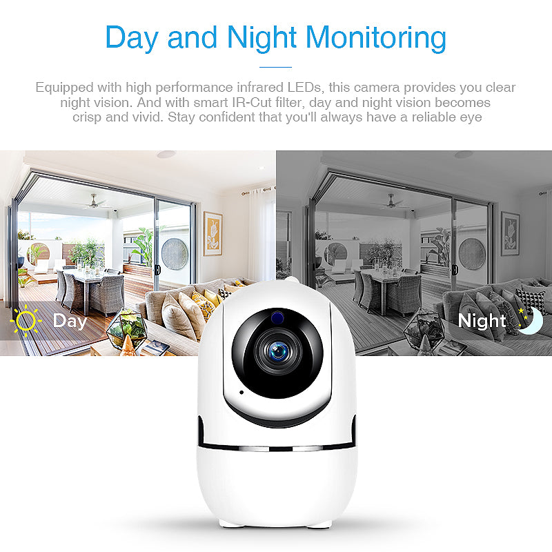 Intelligent Monitoring Auto Tracking IP Camera WiFi
