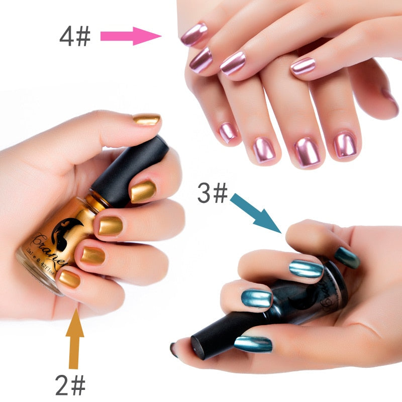 Metallic Mirror Nail Polish