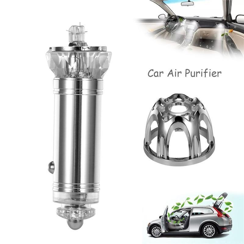 Car Air Purifier Ionizer Air Cleaner | Remove Dust, Pollen, Smoke and Bad Odors