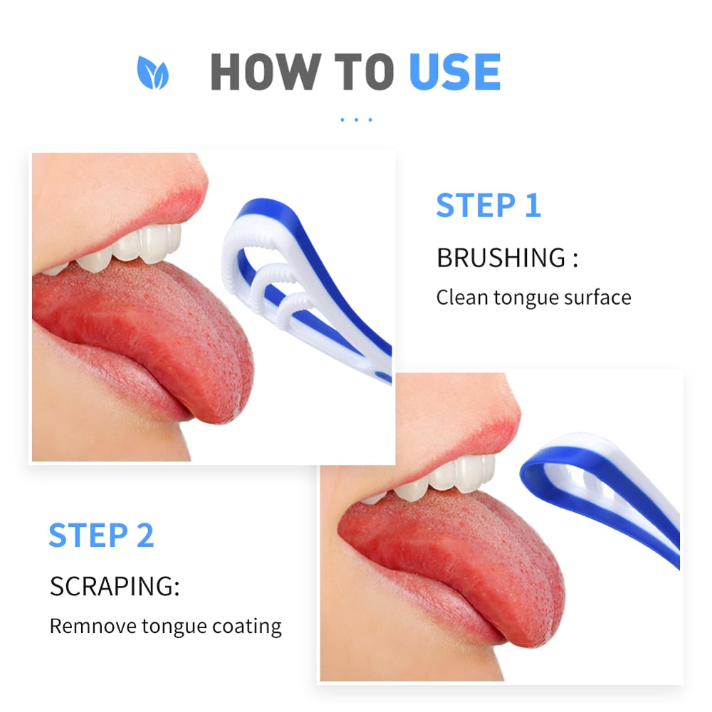 Silicone Tongue Scraper