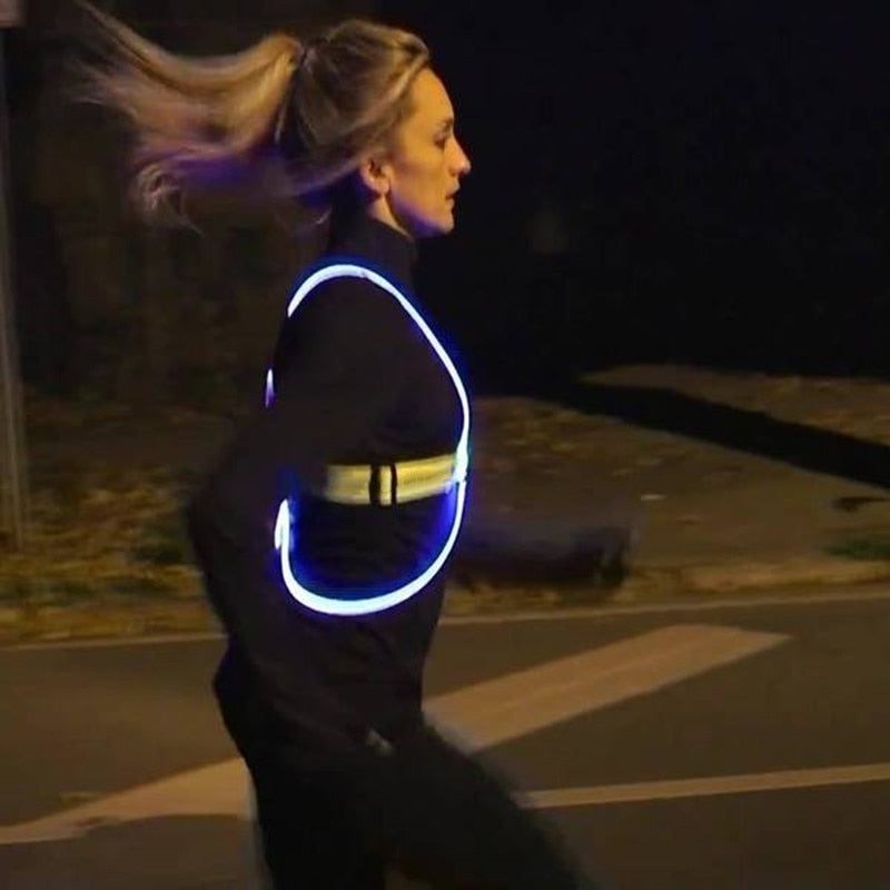 LED Reflective Safety Vest