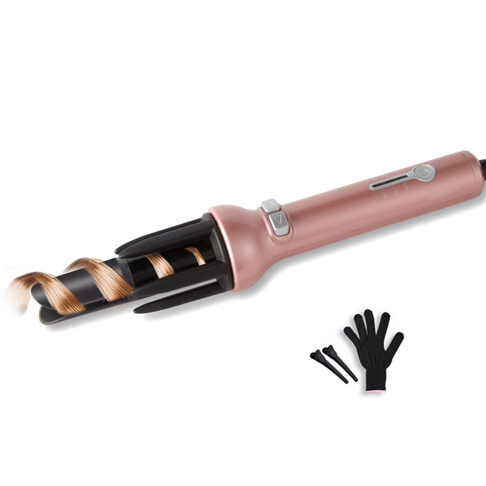 Automatic Rotating Ceramic Hair Curler