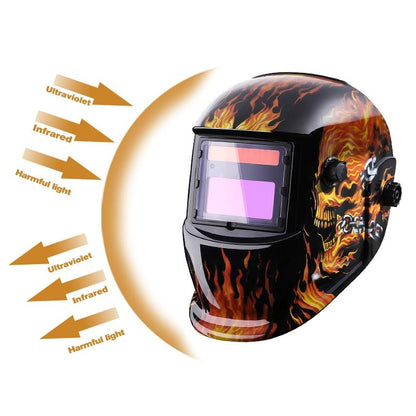 Solar Auto Darkening Welding Helmet