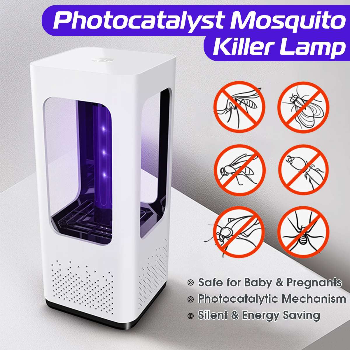 Photocatalytic Mosquito Killer Lamp