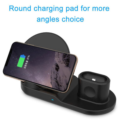 Fast Wireless Charging Station( For iPhone 8 X XS Max XR Apple Watch 4 3 2 Airpods Samsung S9 S8 S7)