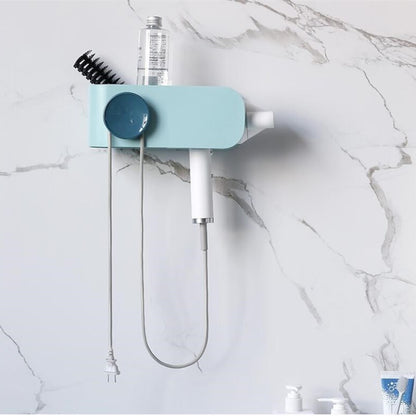 Modern Hair Dryer Wall Organizer