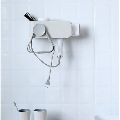 Modern Hair Dryer Wall Organizer