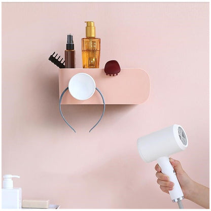 Modern Hair Dryer Wall Organizer