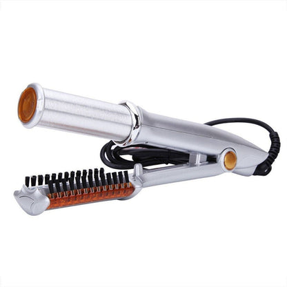 2 in 1 Hair Curler and Straightening Iron