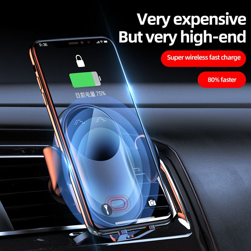 15W Infrared Auto Induction Wireless Charger