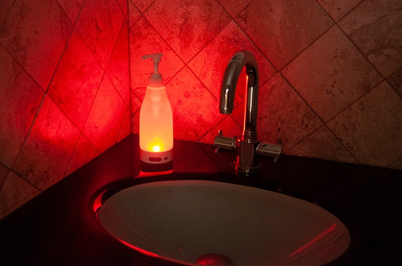 Soap Ilumi Bottle Dispenser Motion-Activated Nightlight