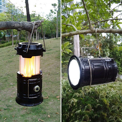 3 in 1 LED Flame Lantern