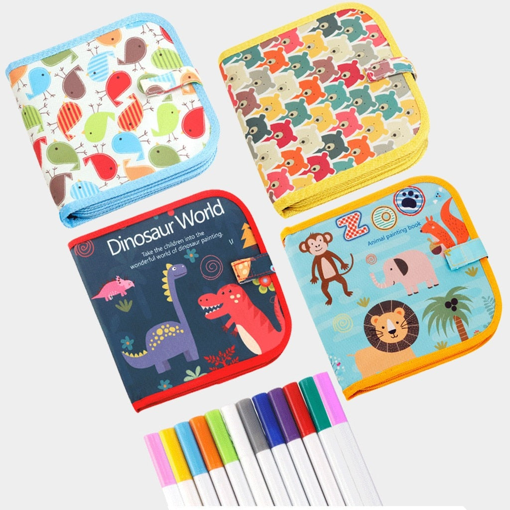 Kids Erasable Drawing Notebook