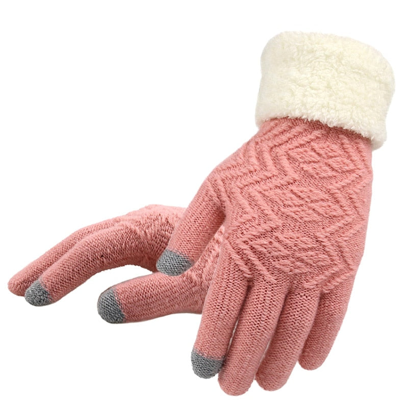 Thermal Fleece Touchscreen Gloves