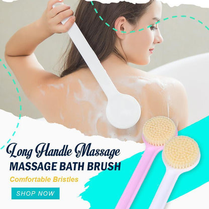 Multifunctional Long Handle Massage Bath Brush