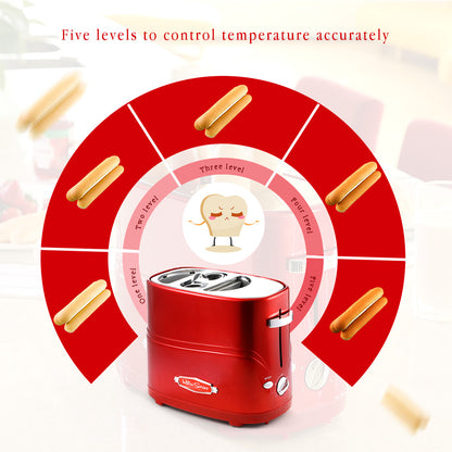 Pop-Up Hot Dog Toaster Bread Maker