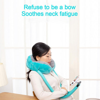 Travel Pillow Phone Holder