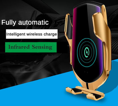 Wireless Automatic Sensor Car Phone Holder Charger