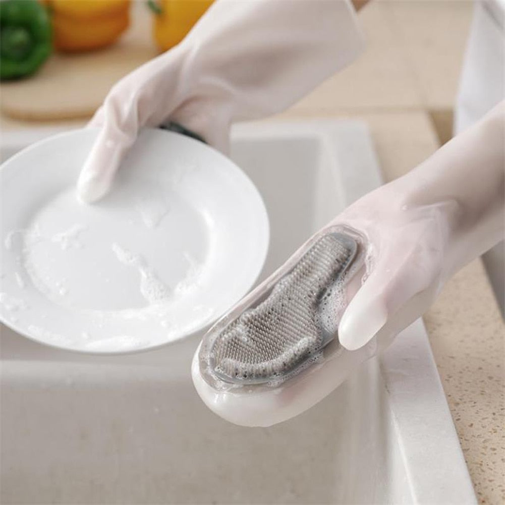 Silicone Multifunctional Cleaning Gloves