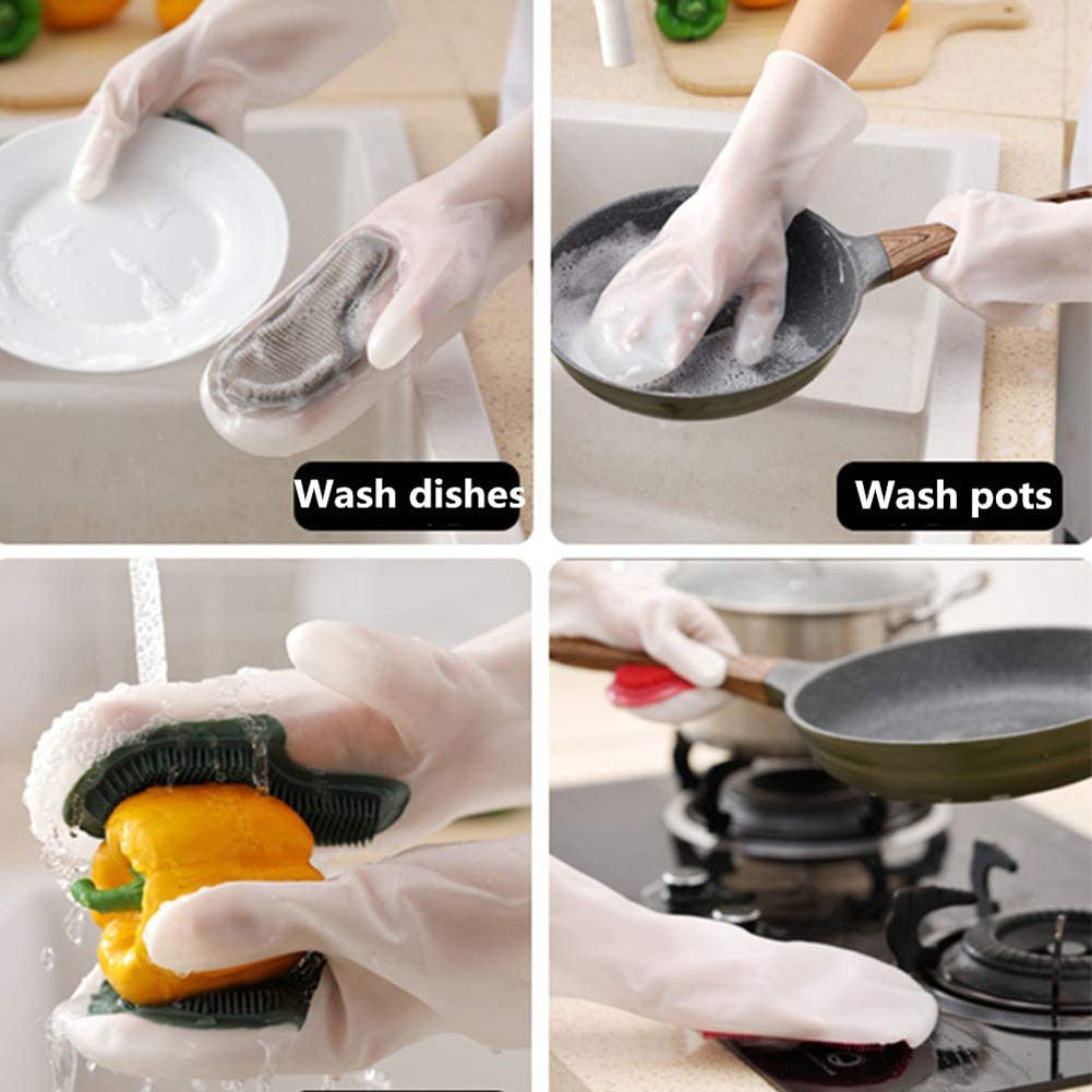 Silicone Multifunctional Cleaning Gloves