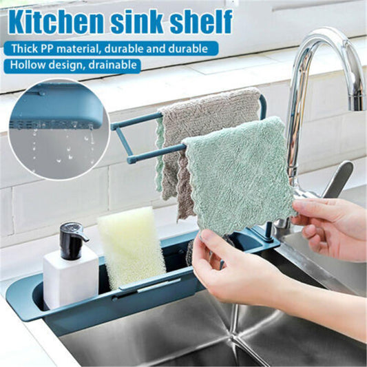 Telescopic Sink Rack Holder Expandable