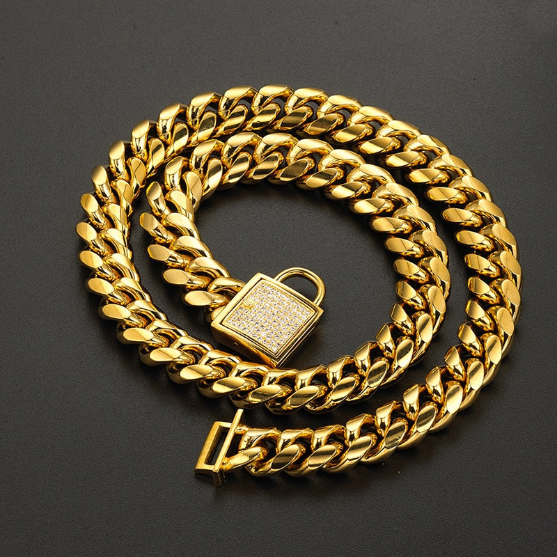 Pet Cuban Link Necklace Collar