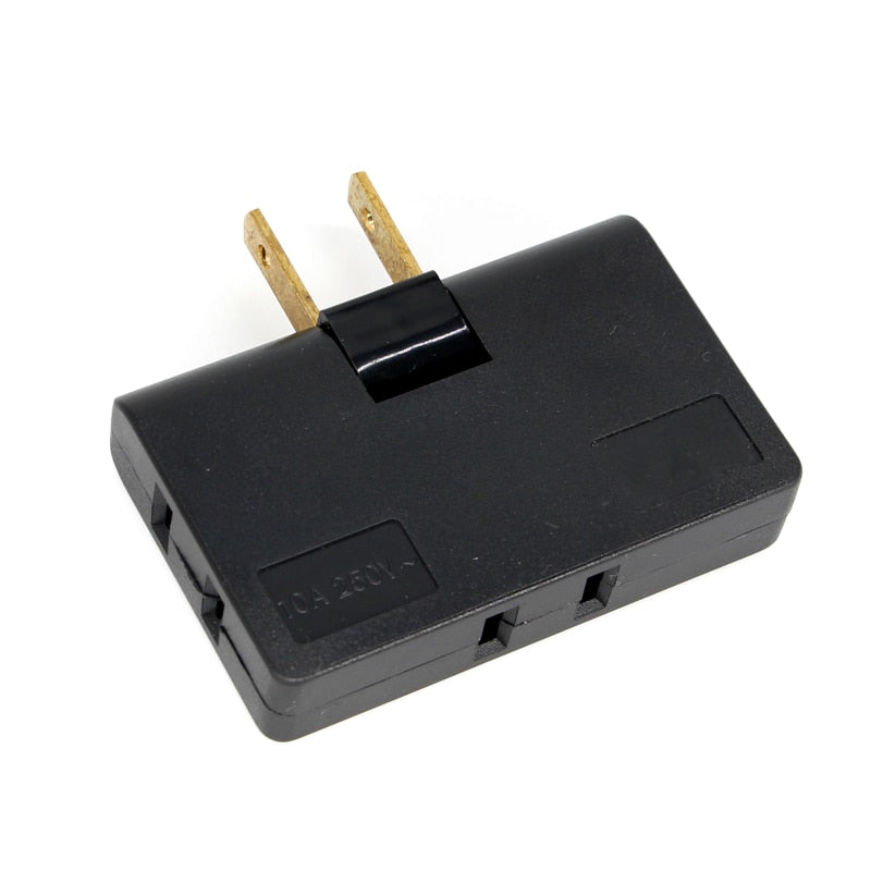 Power Plug Adapter Foldable Extension