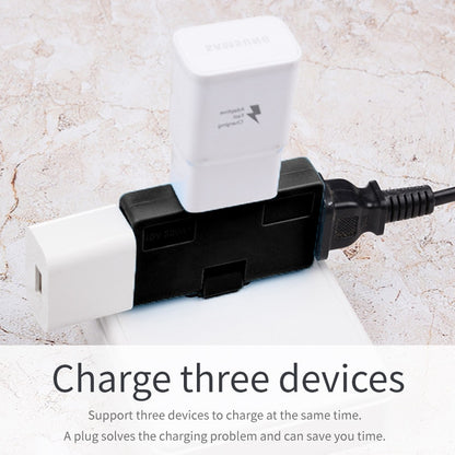 Power Plug Adapter Foldable Extension