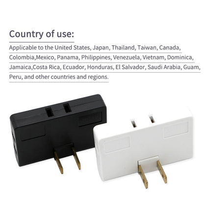 Power Plug Adapter Foldable Extension