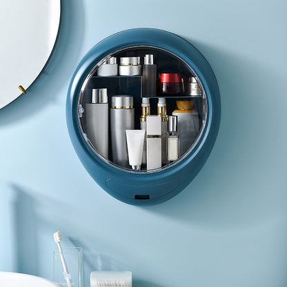 Wall Mounted Cosmetic Makeup Storage