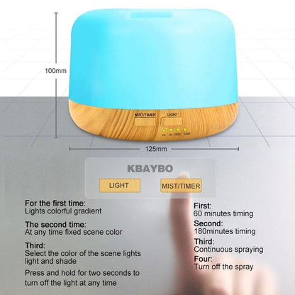 Essential Oil Diffuser/ Air Humidifier/ Lamp