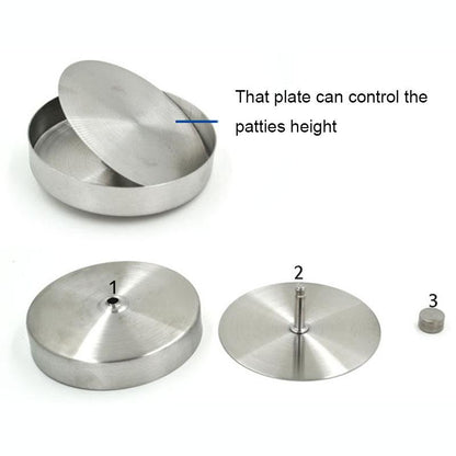 Stainless Steel Hamburger Mold