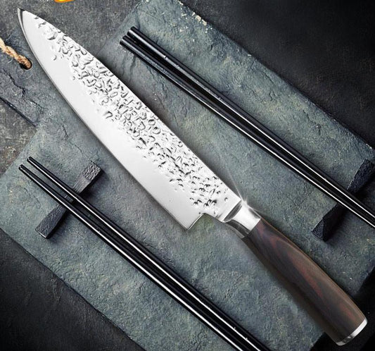 Santoku Damascus Chef Knife