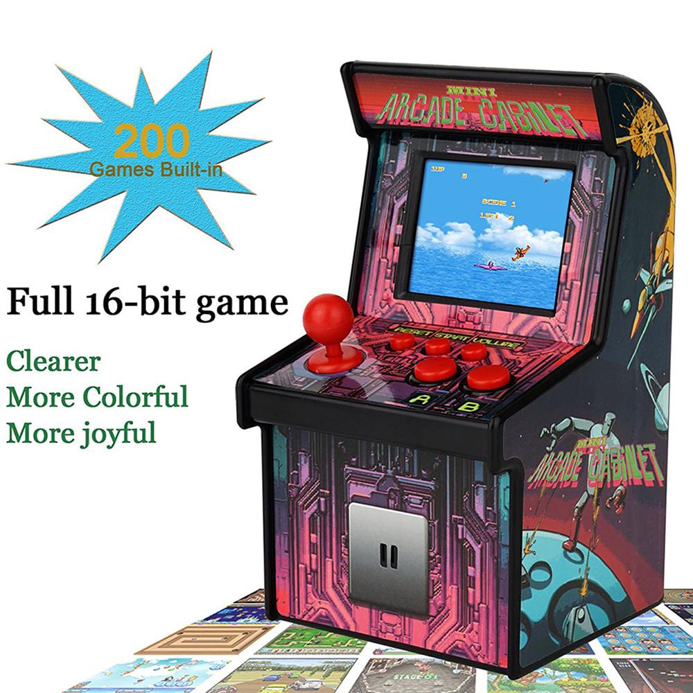 Portable Mini 200-Game 16-Bit Retro Arcade Cabinet