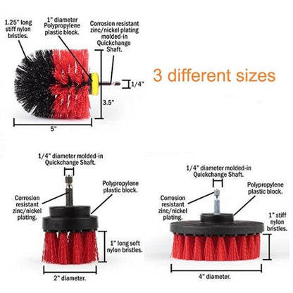 Power Scrubber Brush (1 Set)