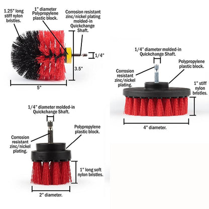 Power Scrubber Brush (1 Set)