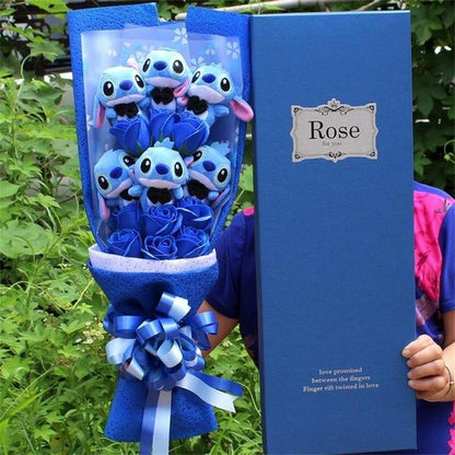 Premium Stitch Plush Bouquet