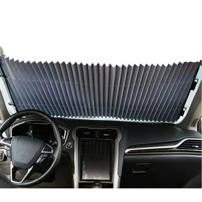 Retractable Car Windshield Sun Shade