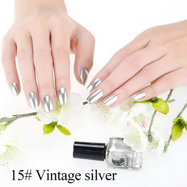 Metallic Mirror Nail Polish