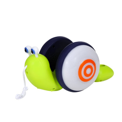 Pull String LED Snail Toy