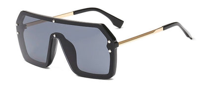 One Piece Square Sunglasses