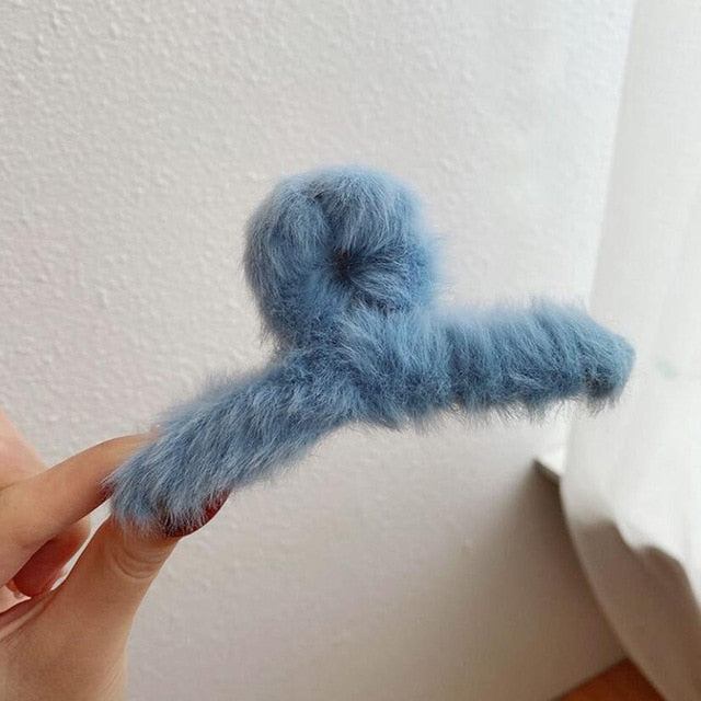 Plush Hair Clip