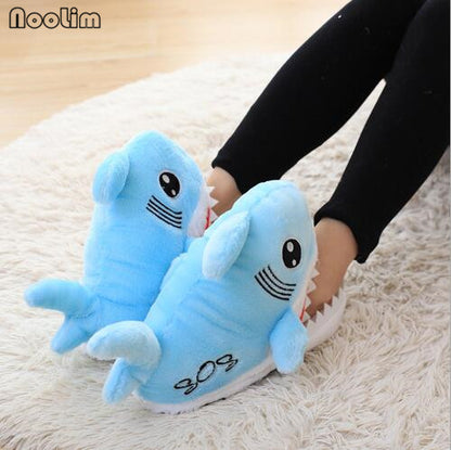 Shark Plush Slippers