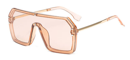 One Piece Square Sunglasses