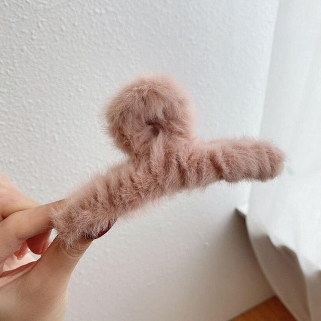 Plush Hair Clip