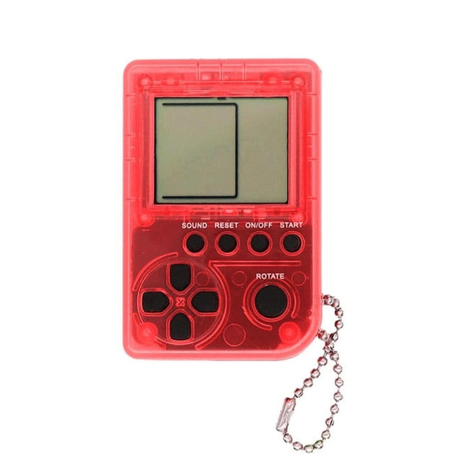 Mini Classic Game Console with Keychain