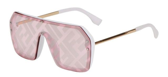 One Piece Square Sunglasses