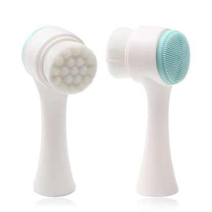 Nano Pulse Double Side Face Cleanser Brush