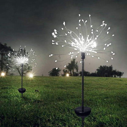 Waterproof Solar Garden Fireworks Lamp